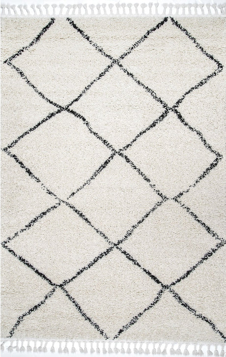 Nuloom Jessie Moroccan Lattice Nje1842B Off White Rug - Nuloom - gcdi08a - 203