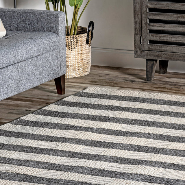 Nuloom Joey Njo1380A Gray Rug - Nuloom - ahgh01a - 508