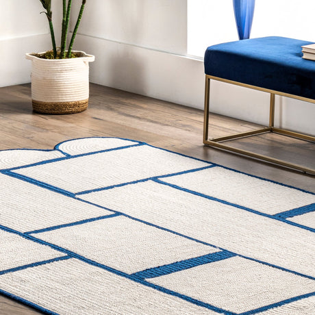 Nuloom Jolynn Shapes Njo3472A Blue Rug - Nuloom - svjl01a - 508