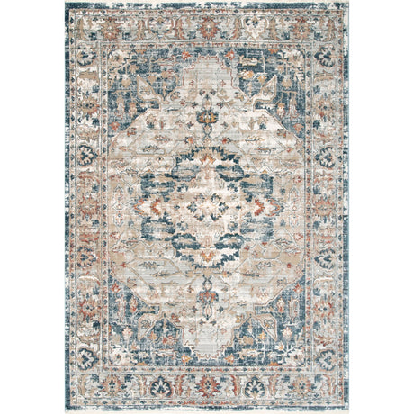 Nuloom Josephine Winged Cartouche Njo2380A Gray Rug - Nuloom - kksl06a - 305