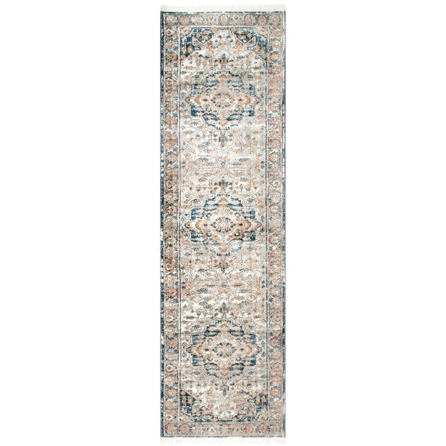 Nuloom Josephine Winged Cartouche Njo2380A Gray Rug - Nuloom - kksl06a - 305