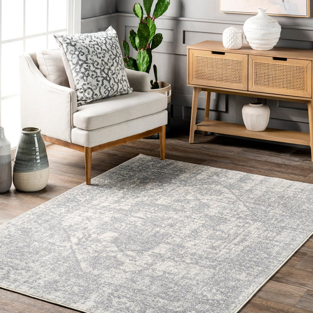 Nuloom Justine Nju1929B Gray Rug - Nuloom - grws04e - 406