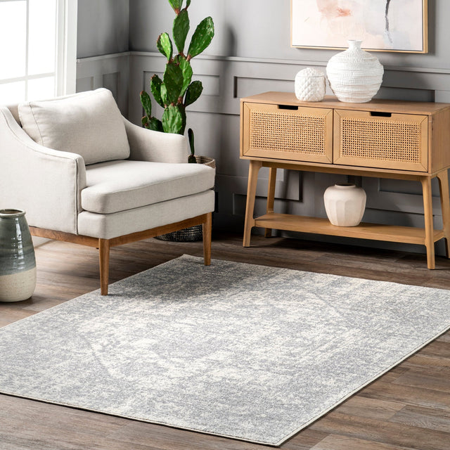 Nuloom Justine Nju1929B Gray Rug - Nuloom - grws04e - 406