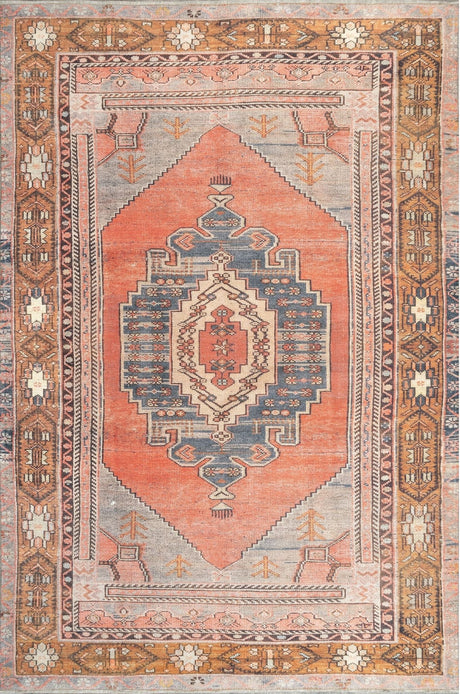 Nuloom Kamila Tribal Nka2609A Orange Rug - Nuloom - mkcl09a - 305