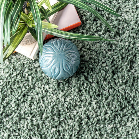 Nuloom Kara Solid Nka2228C Green Rug - Nuloom - kkbx01g - 203