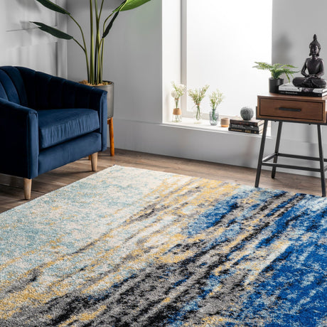 Nuloom Katharina Nka3106A Blue Rug - Nuloom - rzbd04a - 406