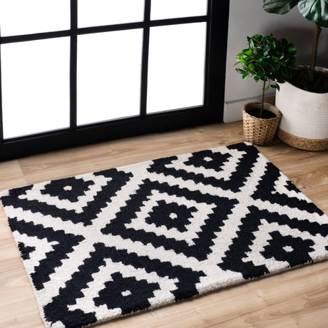 Nuloom Kellee Nke2745B Black Rug - Nuloom - mtvs174a - 203