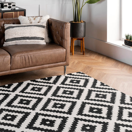 Nuloom Kellee Nke2745B Black Rug - Nuloom - mtvs174a - 203