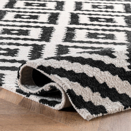 Nuloom Kellee Nke2745B Black Rug - Nuloom - mtvs174a - 203