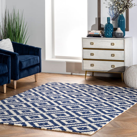 Nuloom Kellee Nke2745F Navy Rug - Nuloom - mtvs174c - 203