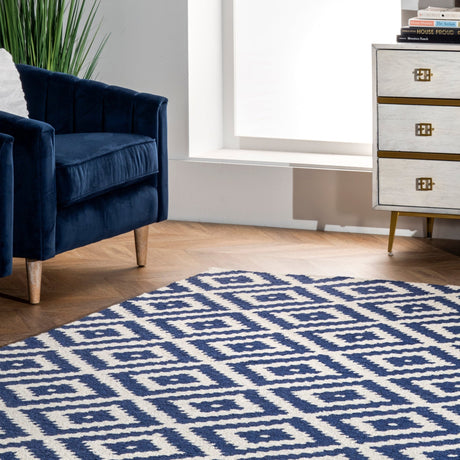 Nuloom Kellee Nke2745F Navy Rug - Nuloom - mtvs174c - 203