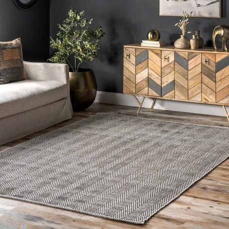 Nuloom Kimberley Nki2046A Gray Rug - Nuloom - hmco4c - 305