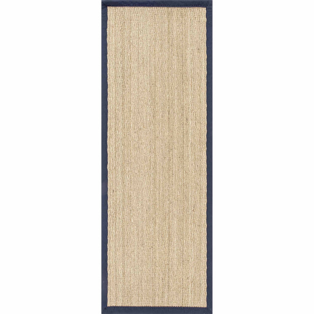 Nuloom Larnaca Seagrass Herringbone Nla2030E Navy Rug - Nuloom - hjsg02c - 203