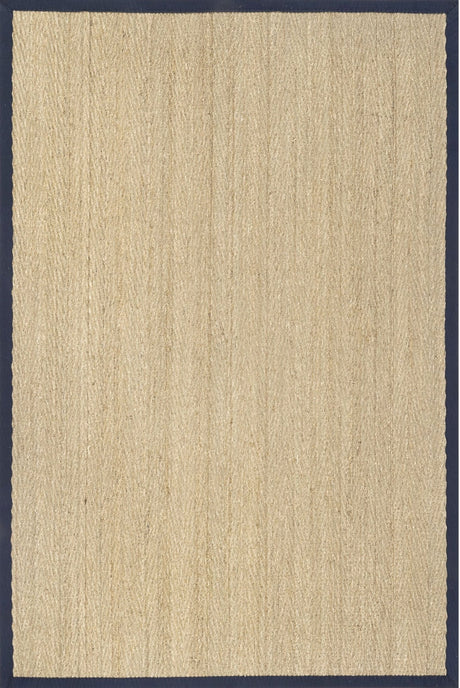 Nuloom Larnaca Seagrass Herringbone Nla2030E Navy Rug - Nuloom - hjsg02c - 203