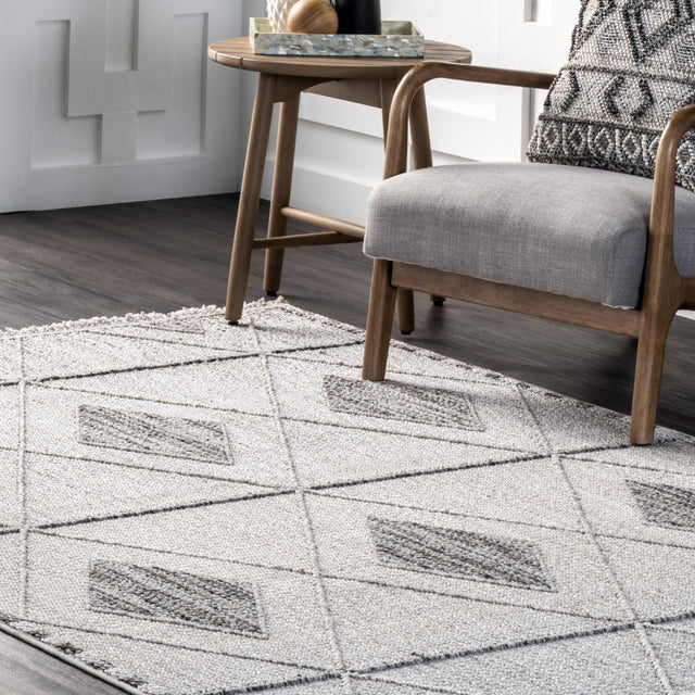 Nuloom Laveraelevated Nla2309A Light Gray Rug - Nuloom - kkio01a - 508