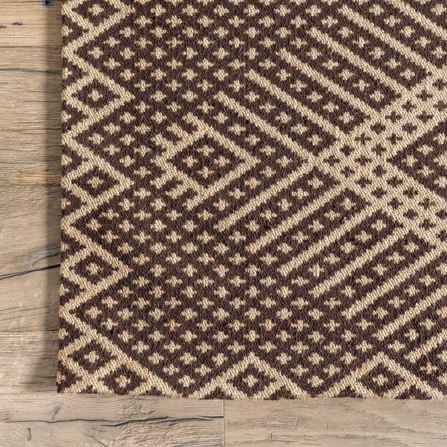 Nuloom Leith Geometric Nirv01A Natural Rug - Nuloom - nirv01a - 508