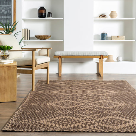 Nuloom Leith Geometric Nirv01A Natural Rug - Nuloom - nirv01a - 508