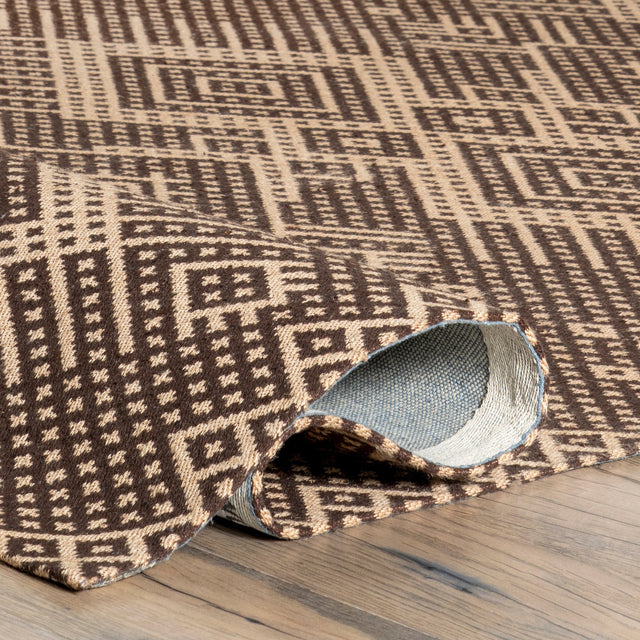 Nuloom Leith Geometric Nirv01A Natural Rug - Nuloom - nirv01a - 508