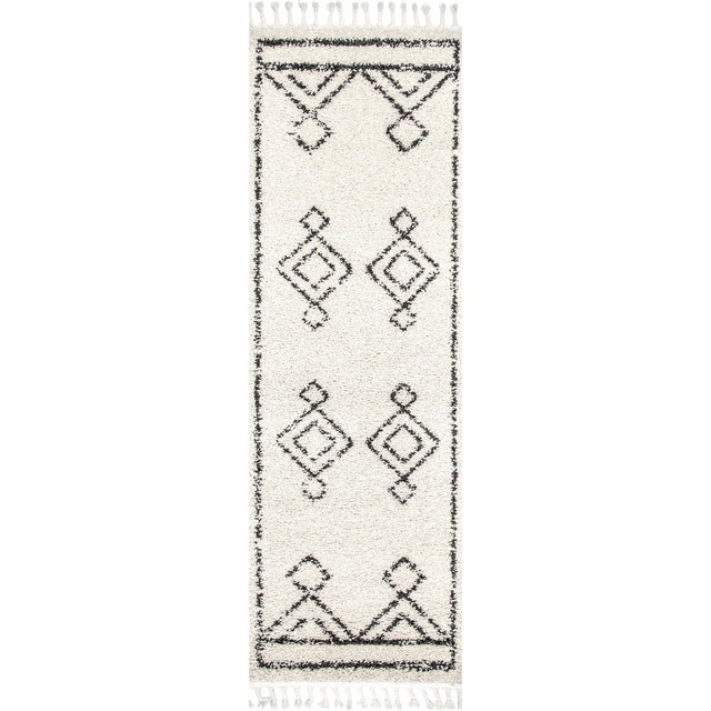 Nuloom Mackie Moroccan Nma1837C Off White Rug - Nuloom - gcdi03a - 203