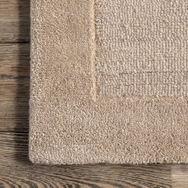 Nuloom Marianne Border Nma2681B Beige Rug.