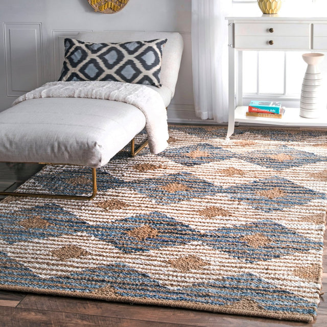 Nuloom Marla Denim And Nma1416A Off White Rug.