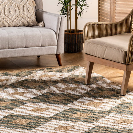 Nuloom Marla Denim And Nma1416B Olive Rug.