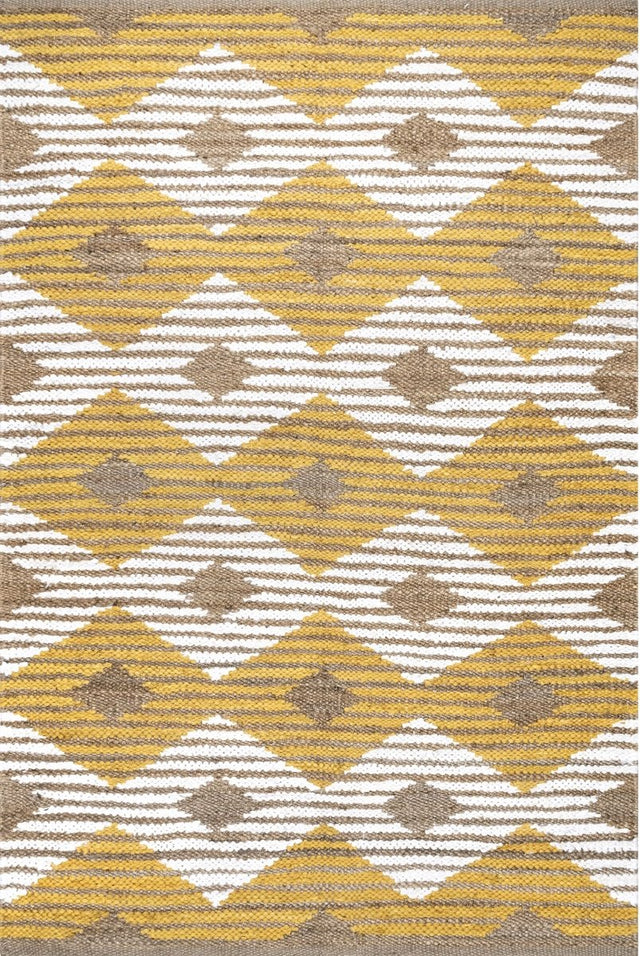 Nuloom Marla Denim And Nma1416D Yellow Rug.