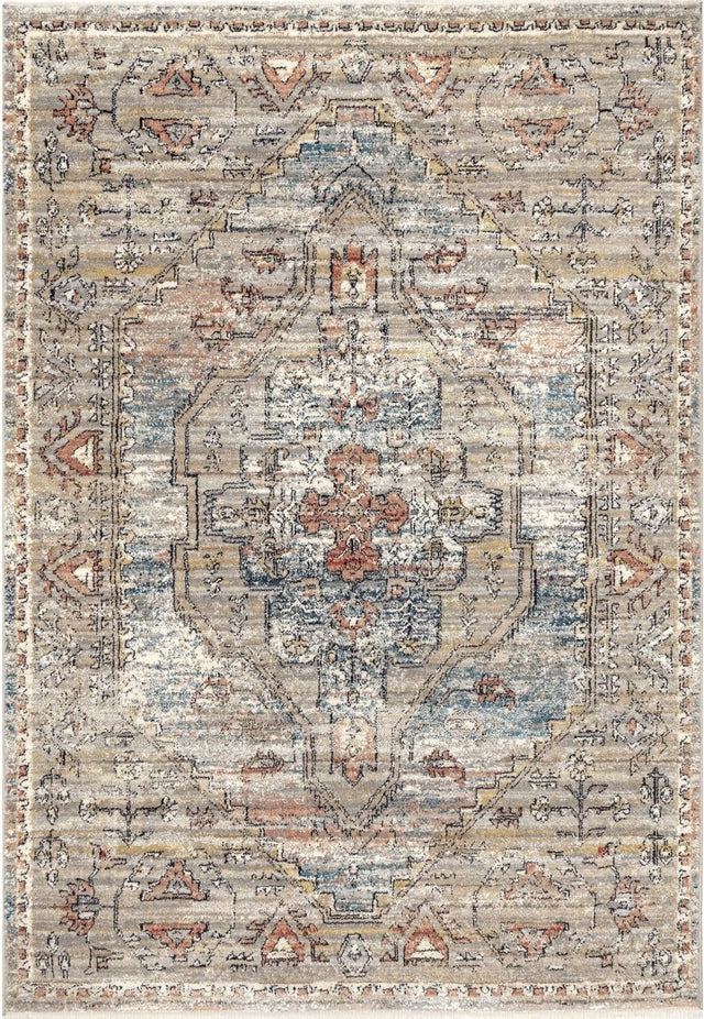 Nuloom Marley Cardinal Cartouche Nma2278A Beige Rug.