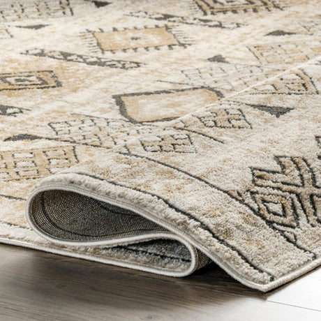 Nuloom Maryanne Aztec Nma3261A Beige Rug.