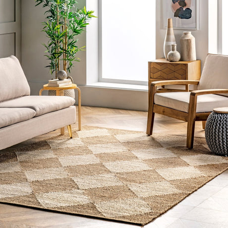 Nuloom Maxwelle Trellis Nma3576A Natural Rug.