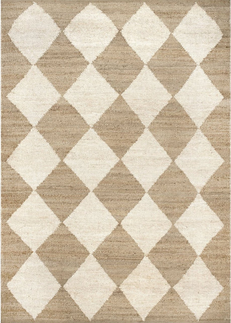 Nuloom Maxwelle Trellis Nma3576A Natural Rug.