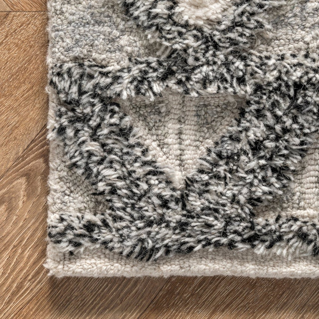 Nuloom Mcclaire Diamonds Nmc3314A Gray Rug - Nuloom - spcd01b - 406