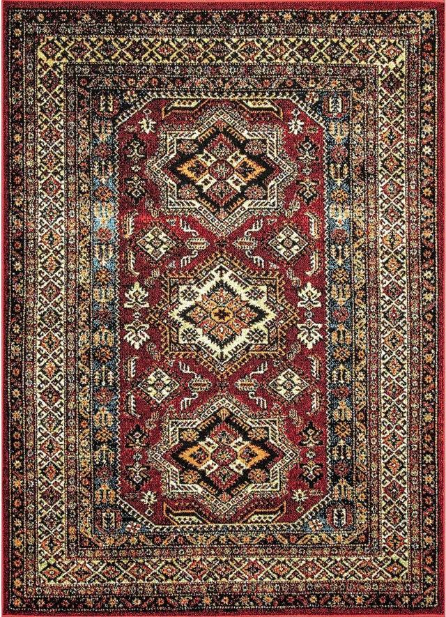 Nuloom Medieval Randy Nme2536A Red Rug.