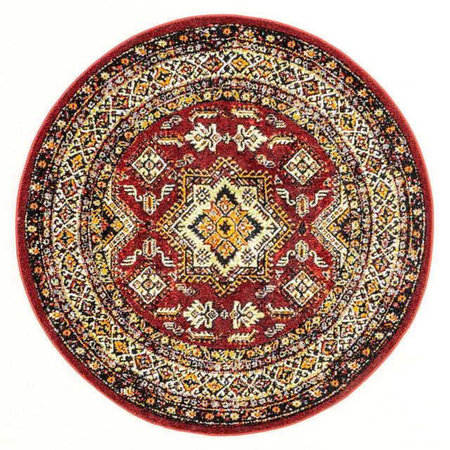 Nuloom Medieval Randy Nme2536A Red Rug.