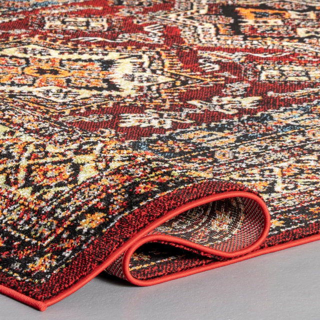 Nuloom Medieval Randy Nme2536A Red Rug.