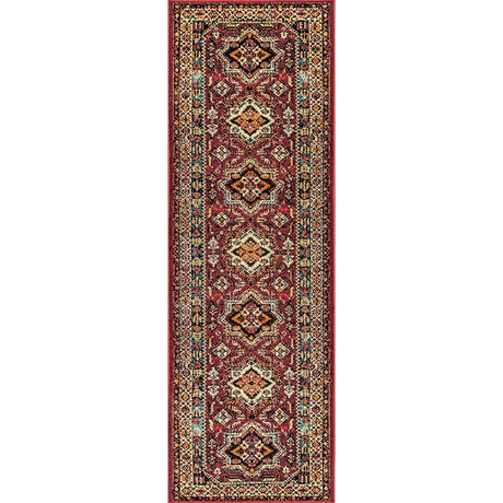 Nuloom Medieval Randy Nme2536A Red Rug.