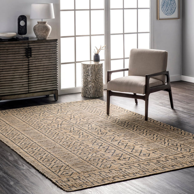 Nuloom Micaela Tribal Nmi2820A Gray Rug.