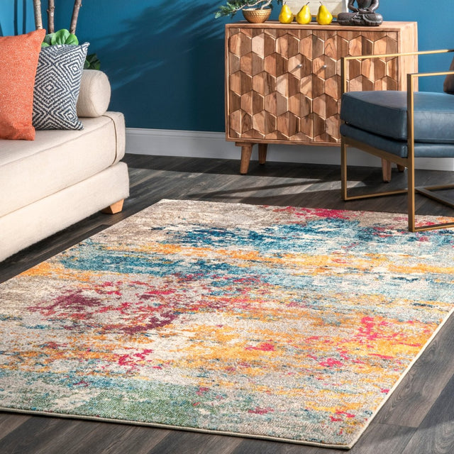 Nuloom Modern Monet Nmo2265A Multi Rug.