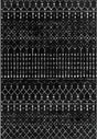 Nuloom Moroccan Blythe Nmo3123B Black And White Rug.