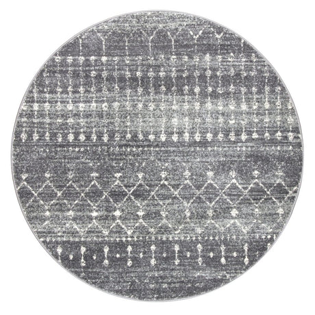 Nuloom Moroccan Blythe Nmo3123E Dark Gray Rug.