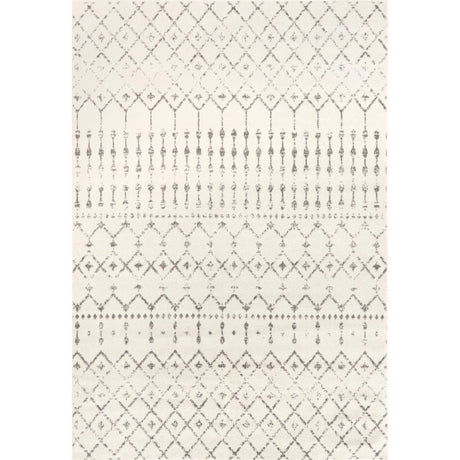 Nuloom Moroccan Blythe Nmo3123F Gray Rug.