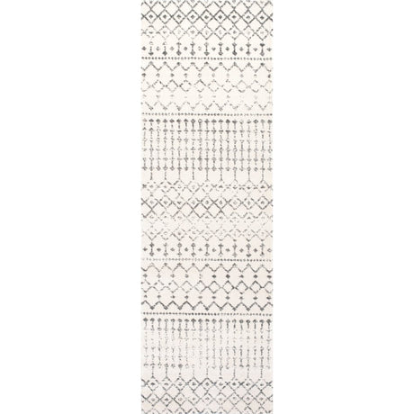 Nuloom Moroccan Blythe Nmo3123F Gray Rug.