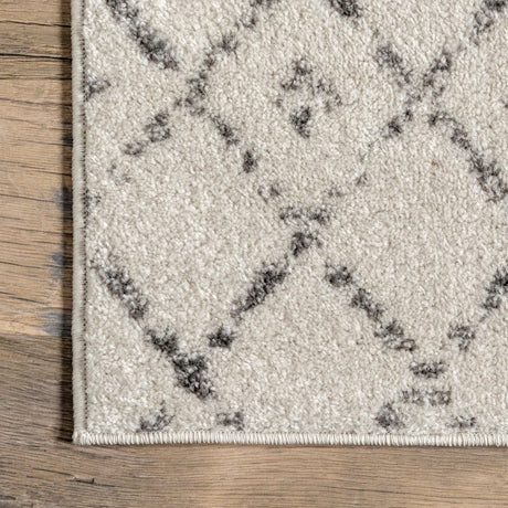 Nuloom Moroccan Blythe Nmo3123F Gray Rug.