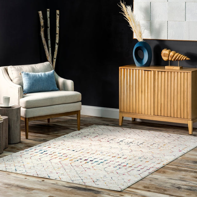 Nuloom Moroccan Blythe Nmo3123H Light Multi Rug.