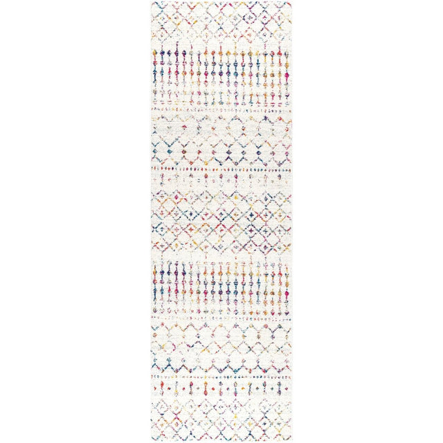 Nuloom Moroccan Blythe Nmo3123H Light Multi Rug.