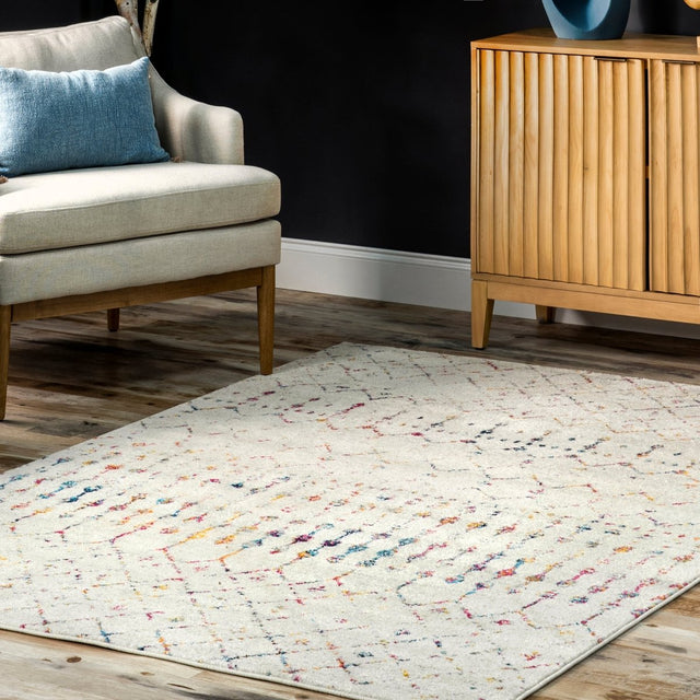 Nuloom Moroccan Blythe Nmo3123H Light Multi Rug.