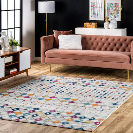 Nuloom Moroccan Blythe Nmo3123I Multi Rug.