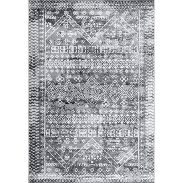 Nuloom Moroccan Frances Lpct09A Gray Rug.