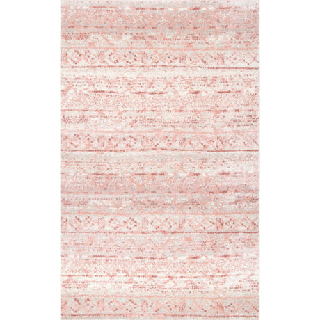 Nuloom Moroccan Hattie Nmo1365A Pink Rug.