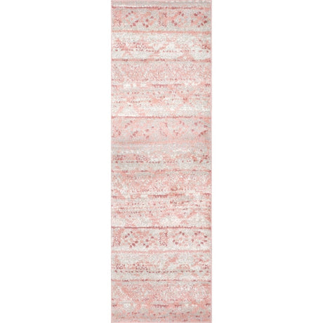 Nuloom Moroccan Hattie Nmo1365A Pink Rug.